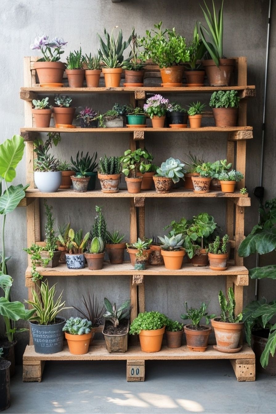 Create a Vertical Garden Display