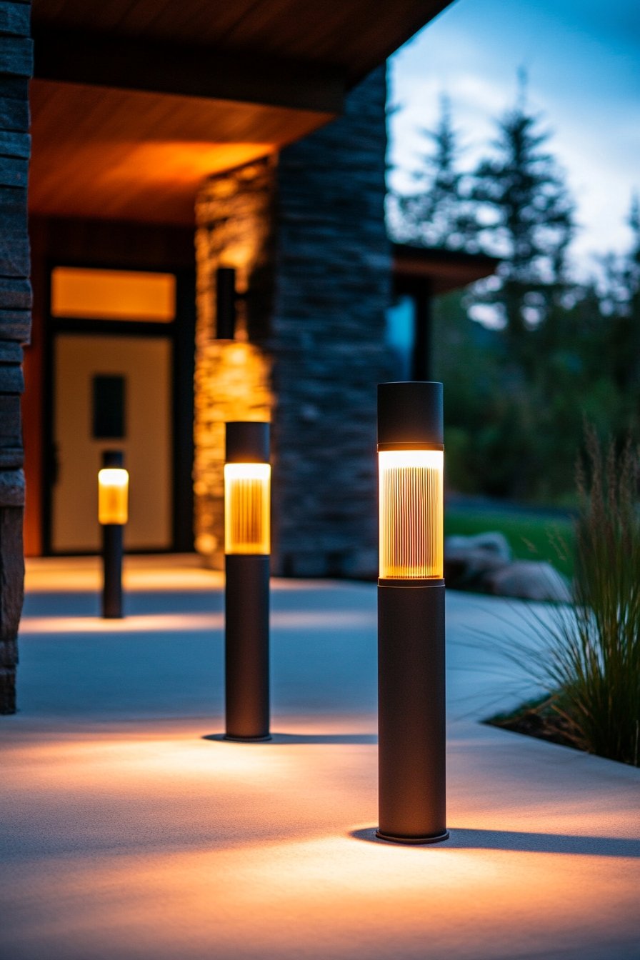 Elevate Your Pathway With Sleek Bollard Lights