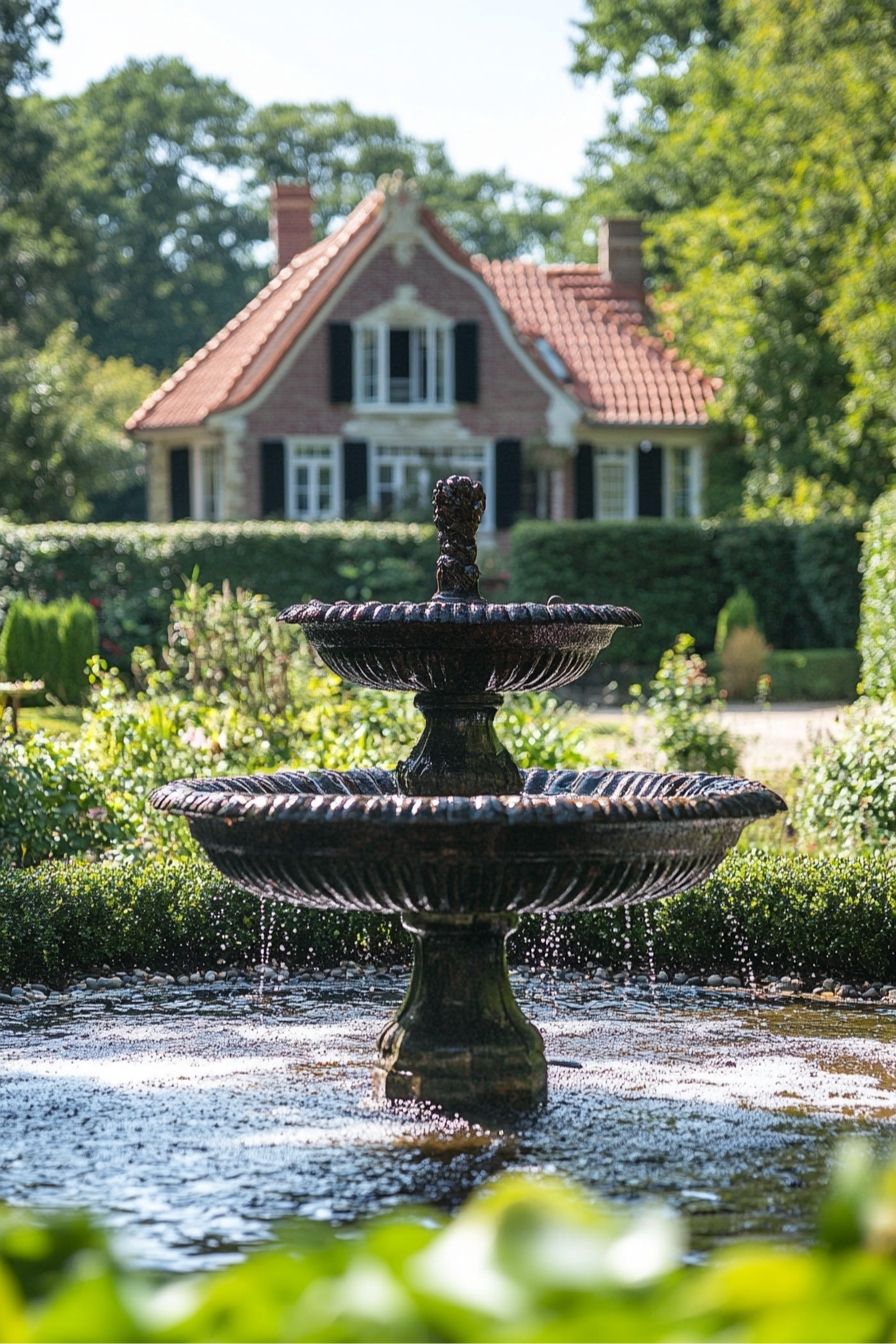Enhance Your Garden with a Timeless Centerpiece Fountain