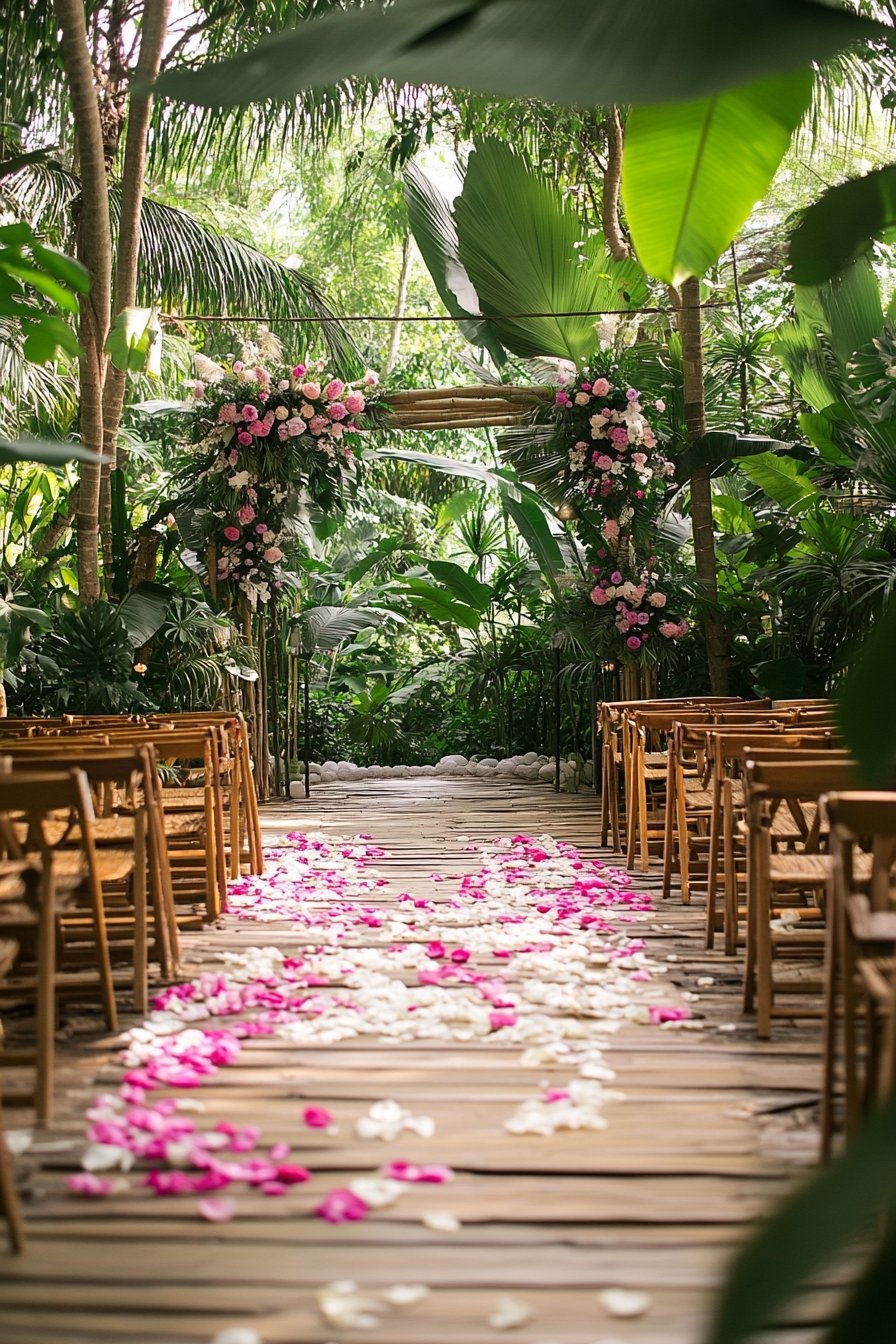 Exchange Vows in a Tropical Paradise Setting