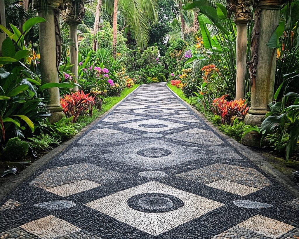  Design a Decorative Mosaic Pathway to Add Elegance to Your Garden Walkway