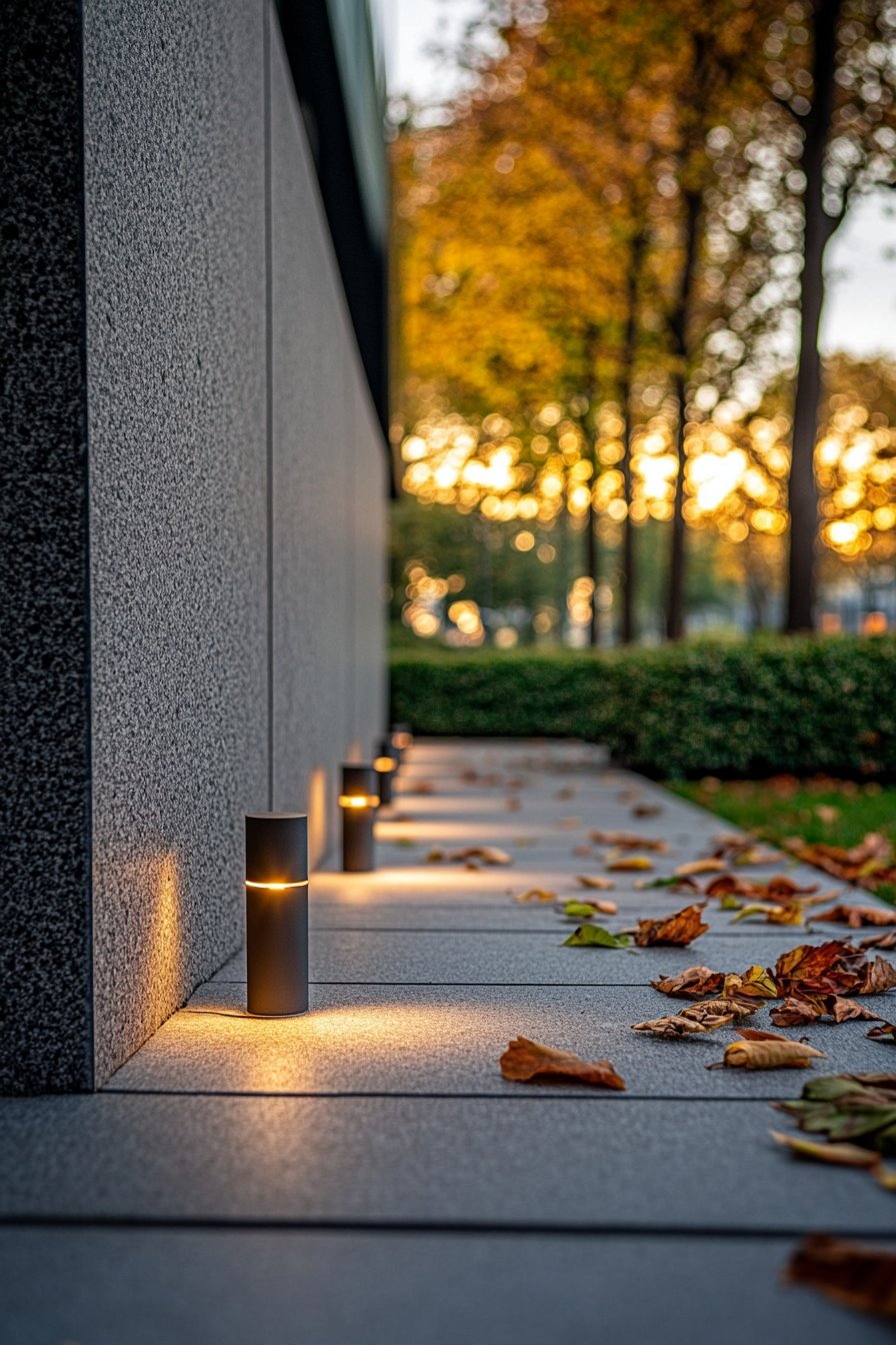 Highlight Pathways With Minimalist Bollard Lights