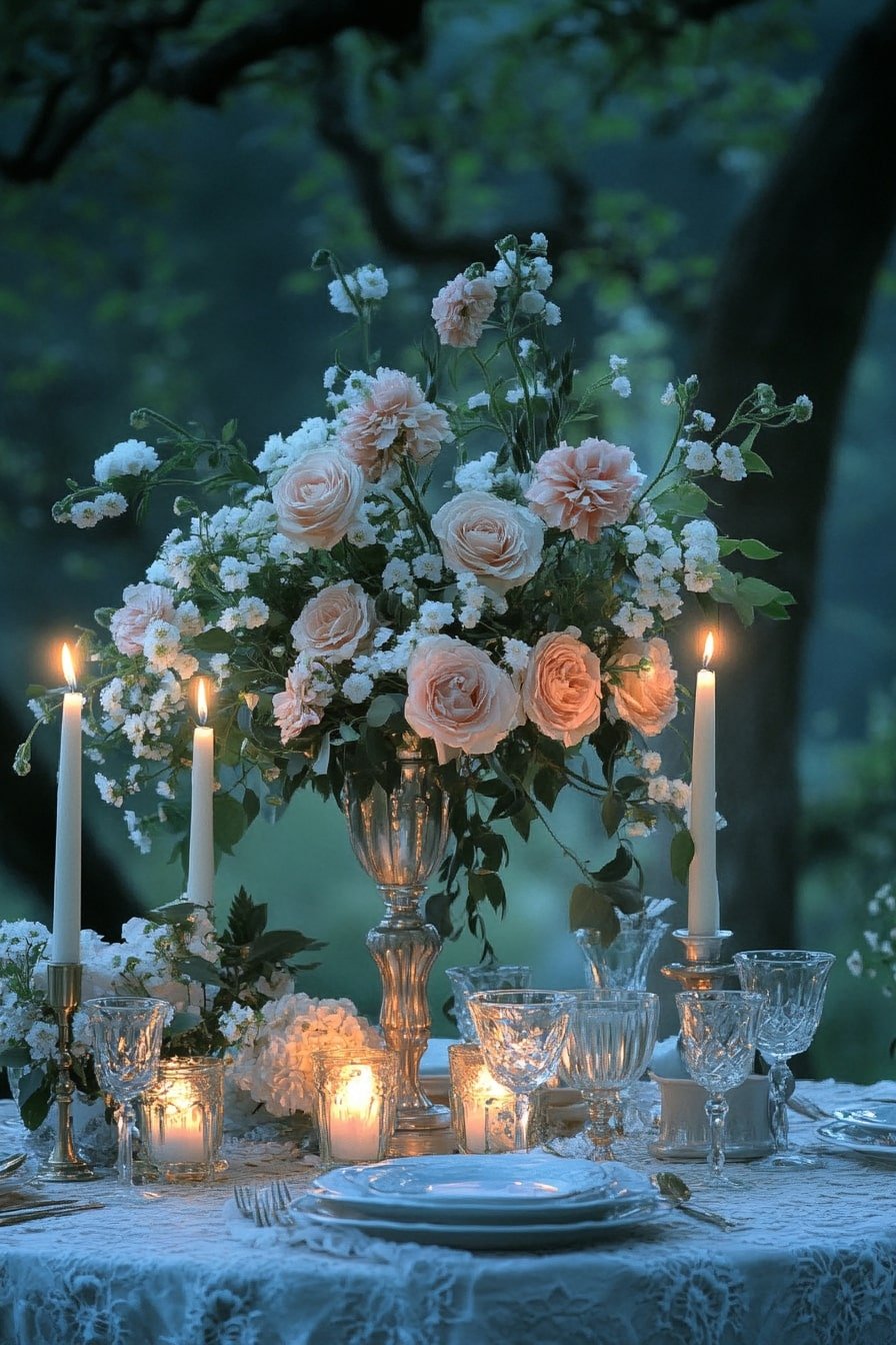 Host an Enchanting Candlelit Garden Dinner 1