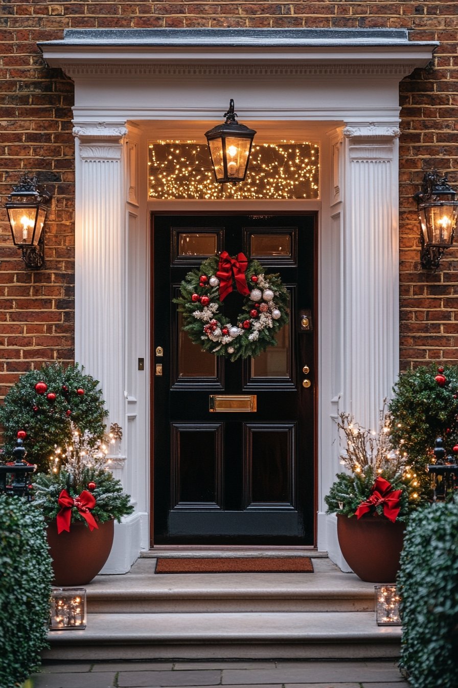 Illuminate Your Holidays Stunning Outdoor String Lighting Ideas for Festive Entryways