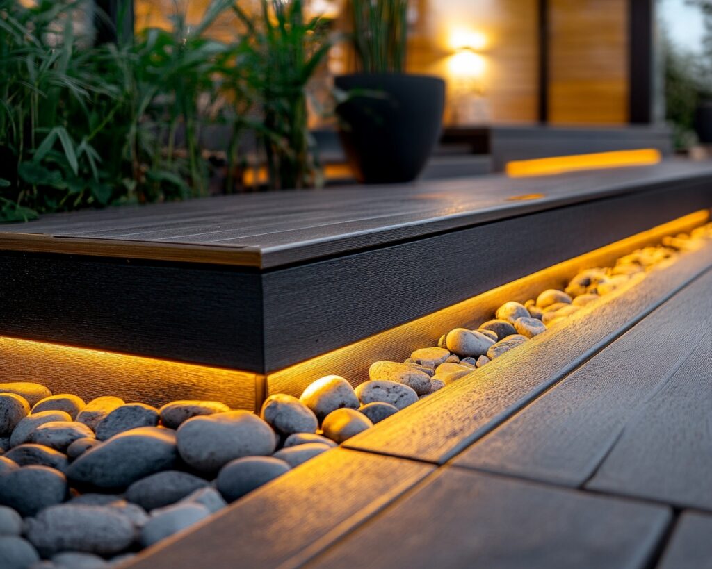 Install Under-Rail LED Strip Lights for a Sleek Glow