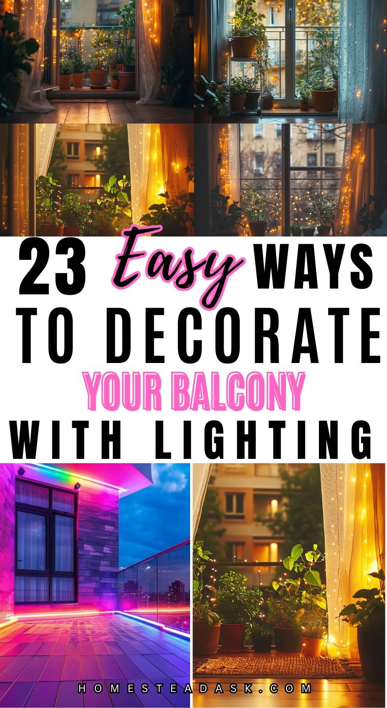 Modern Balcony Lighting Ideas