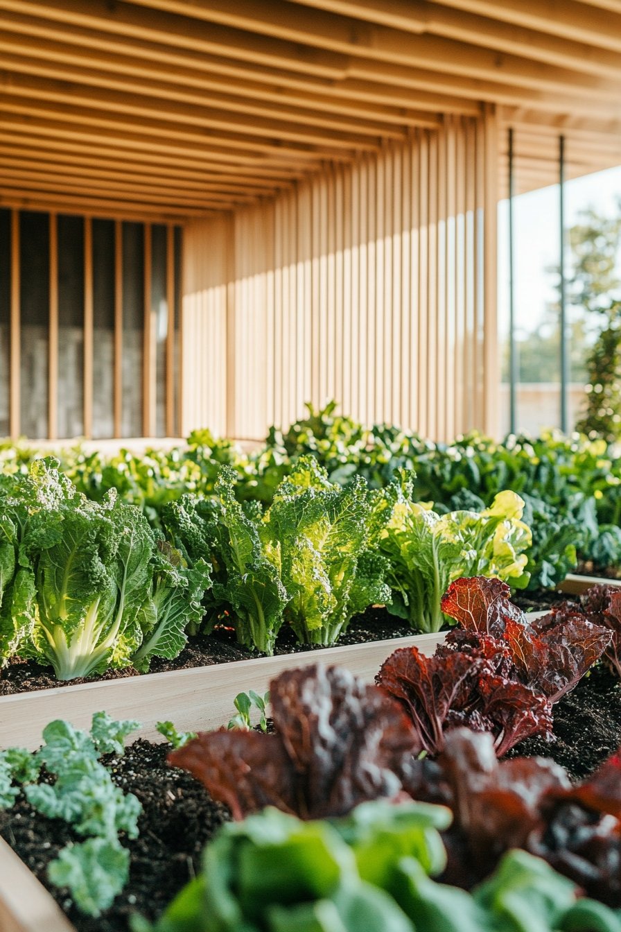 Modern Indoor Vegetable Garden