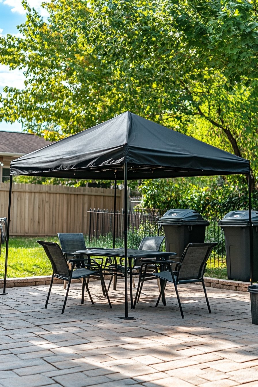 Practical Pop-Up Canopy for Instant Patio Shade