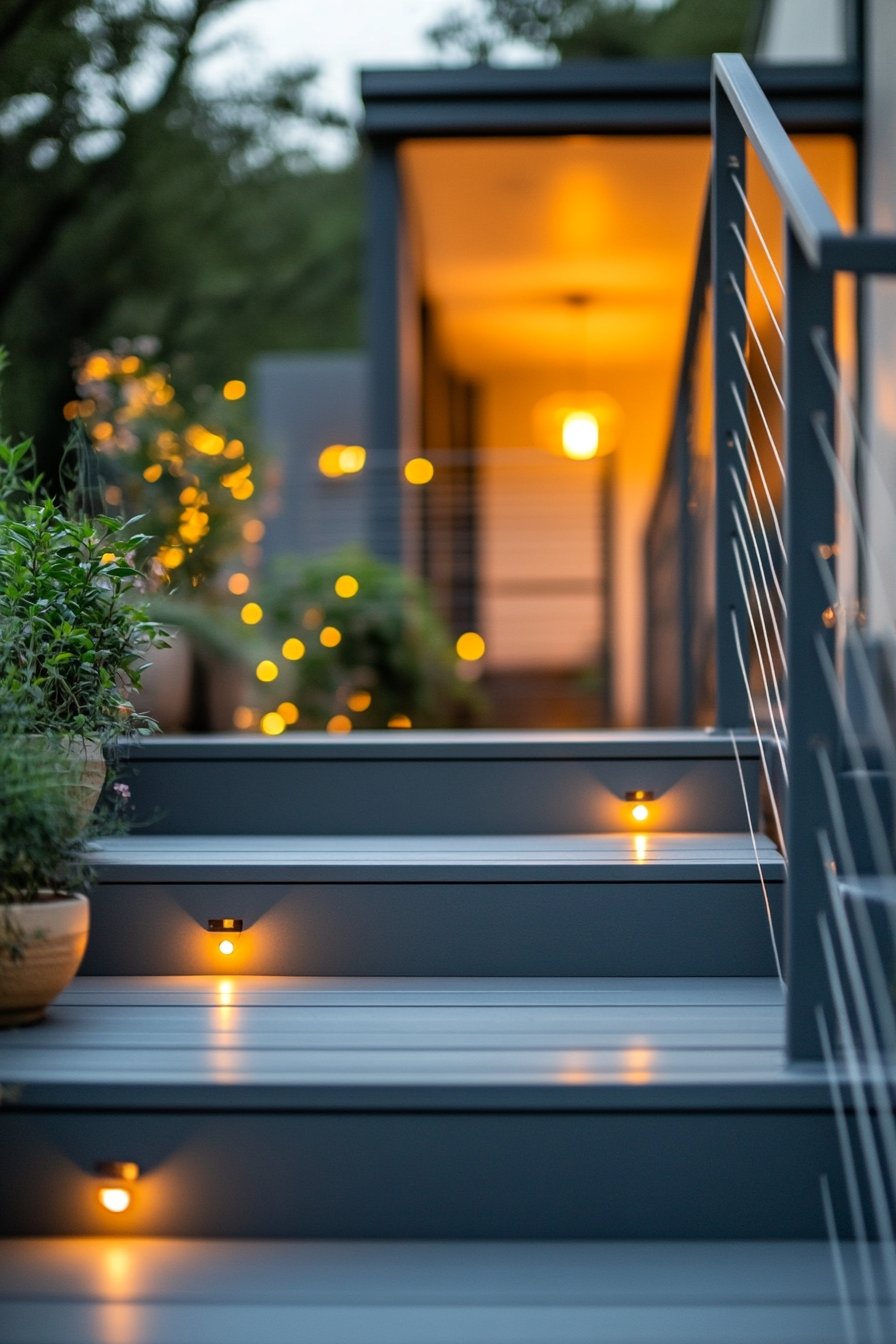 Step Up Your Design Game Stylish and Functional Stair Lighting