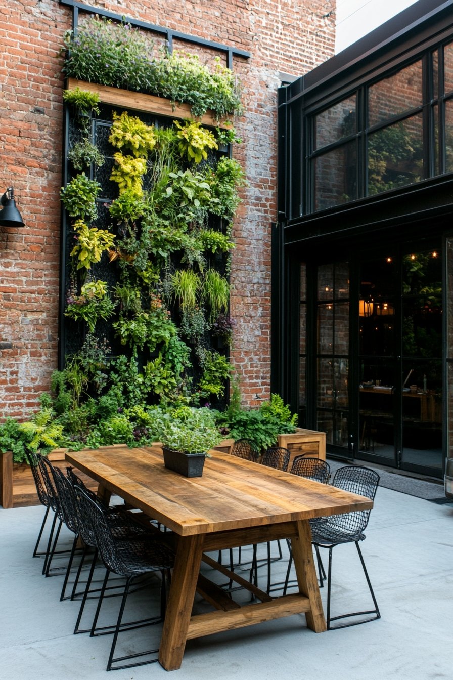 Vertical Garden Dining Experience