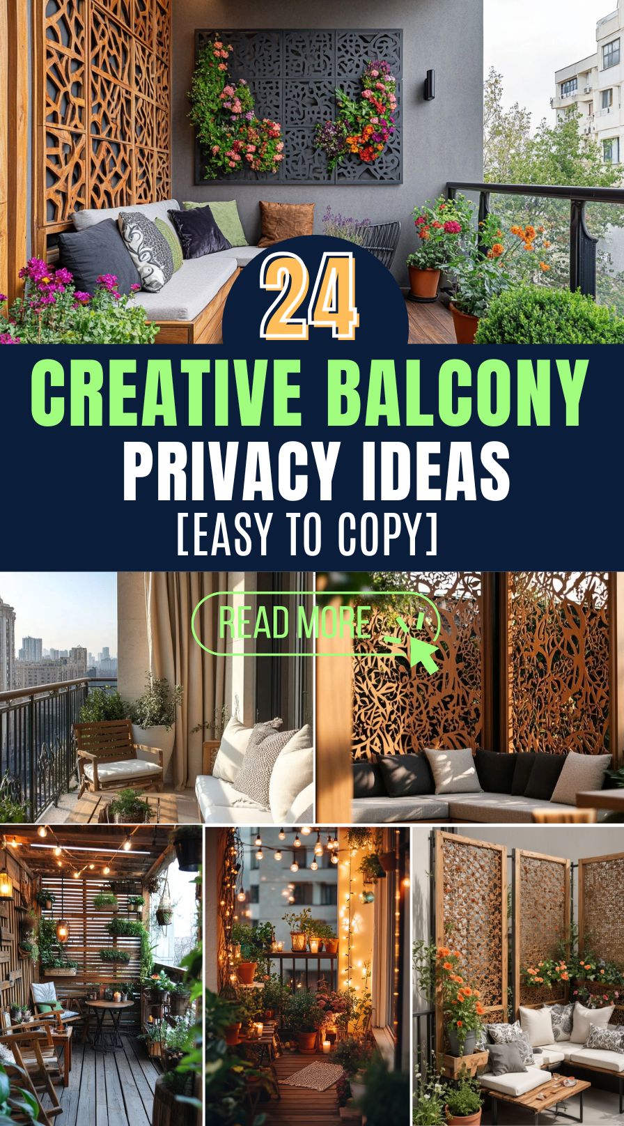 24 Creative Balcony Privacy Ideas 2025!