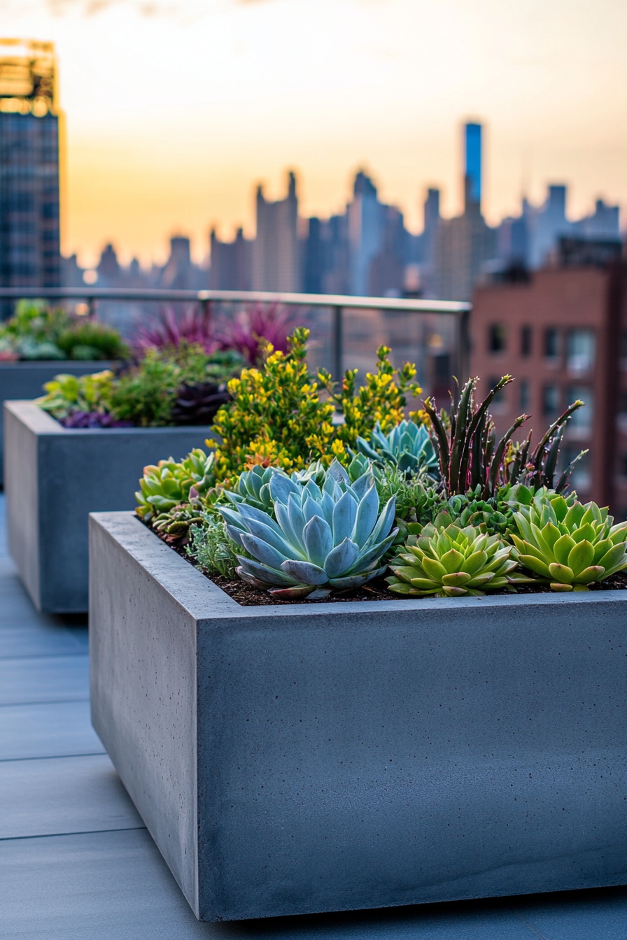 A_series_of_concrete_planters_filled_with_succulent_9d