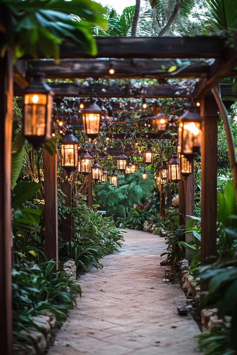 An_enchanting_garden_walkway_lined_with_hanging_lan_c