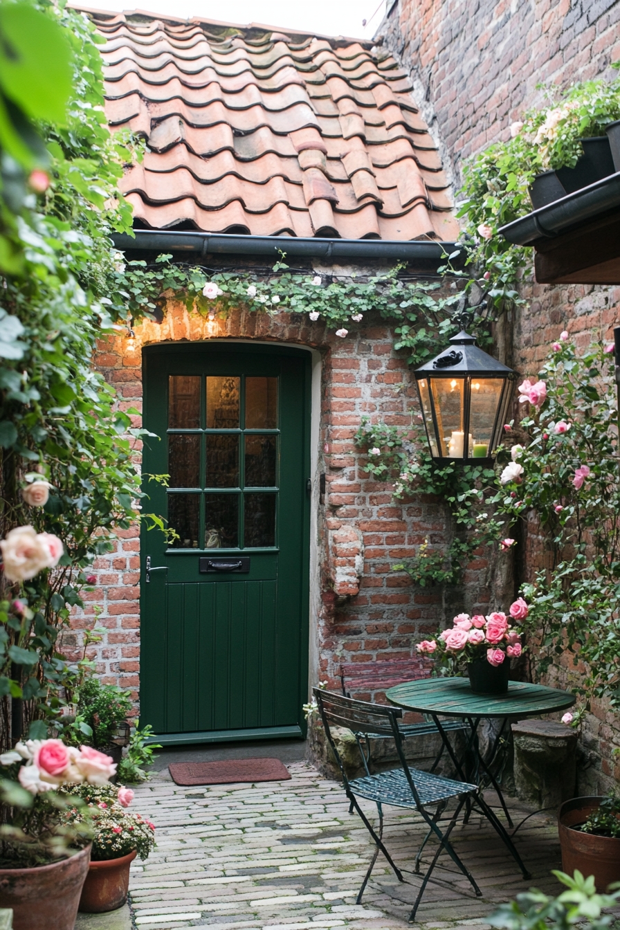 Charming Courtyard Entry