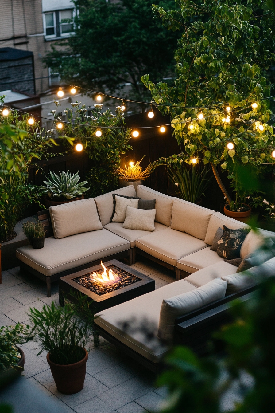 Chic Urban Outdoor Space