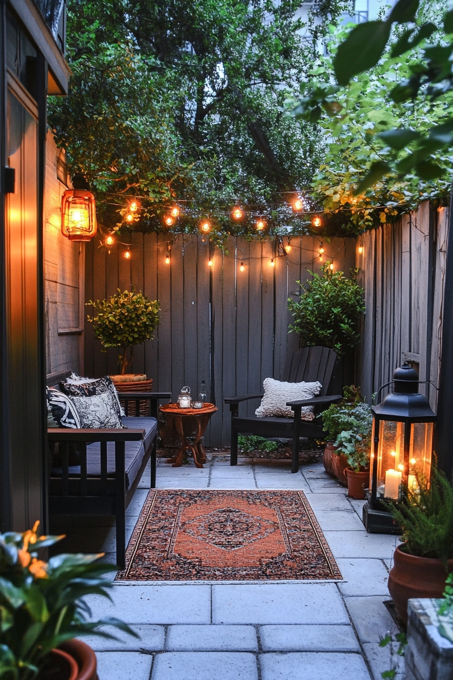 Intimate Patio Hideaway