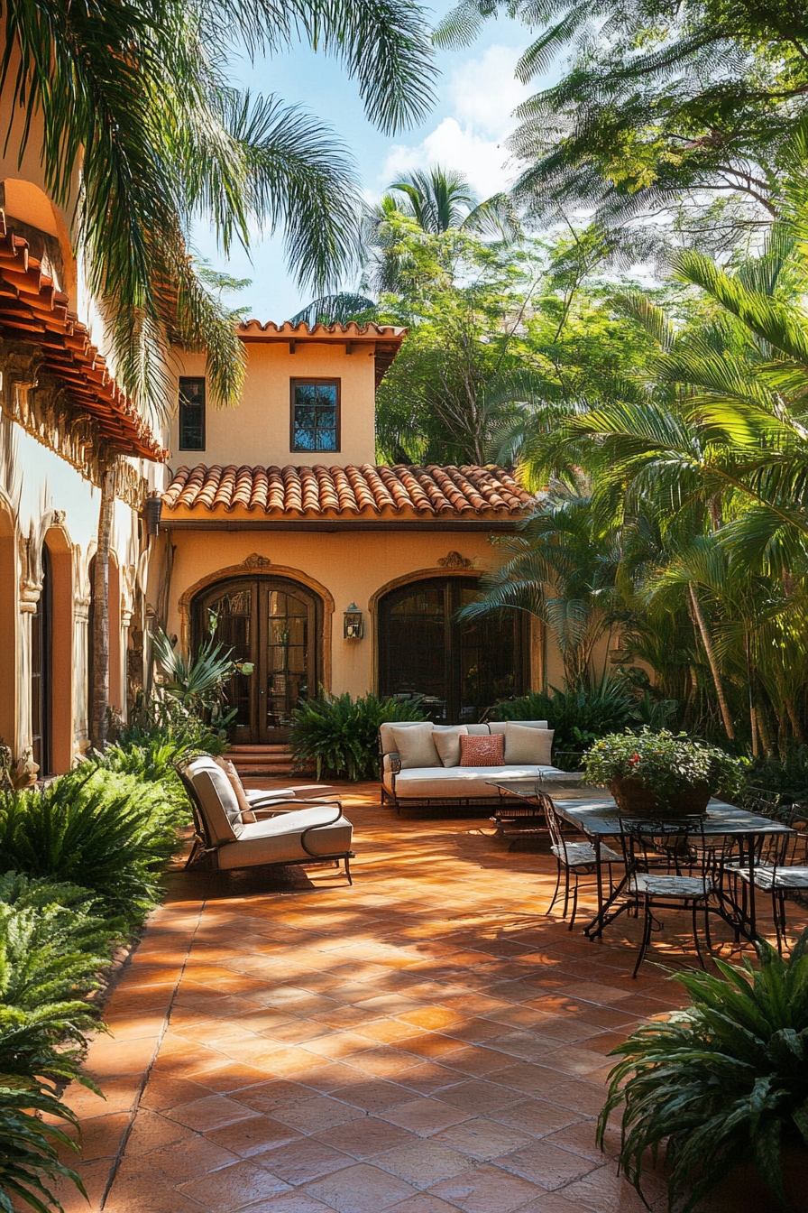 Mediterranean Courtyard Oasis