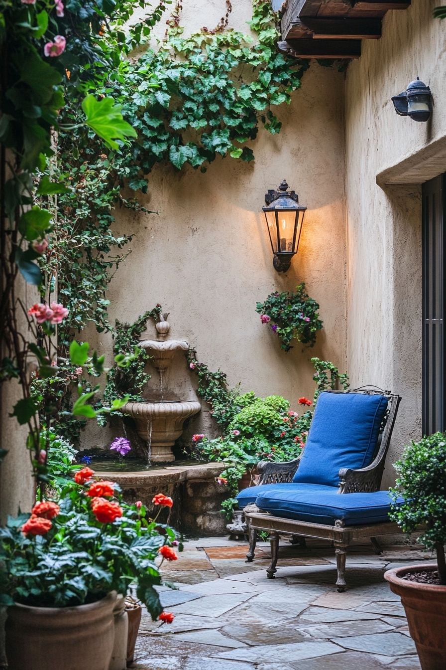 Romantic Courtyard Escape