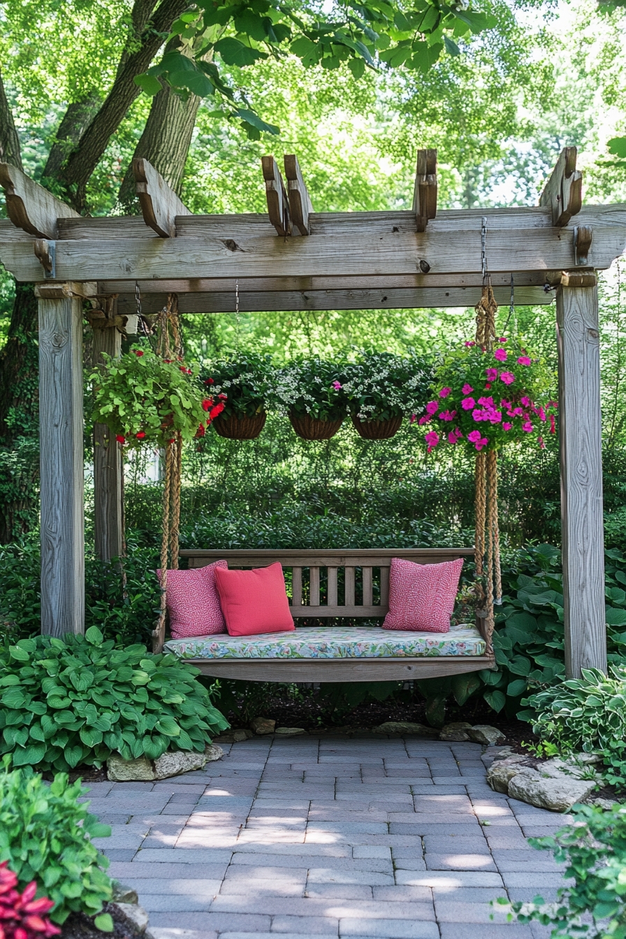 Tranquil Garden Swing