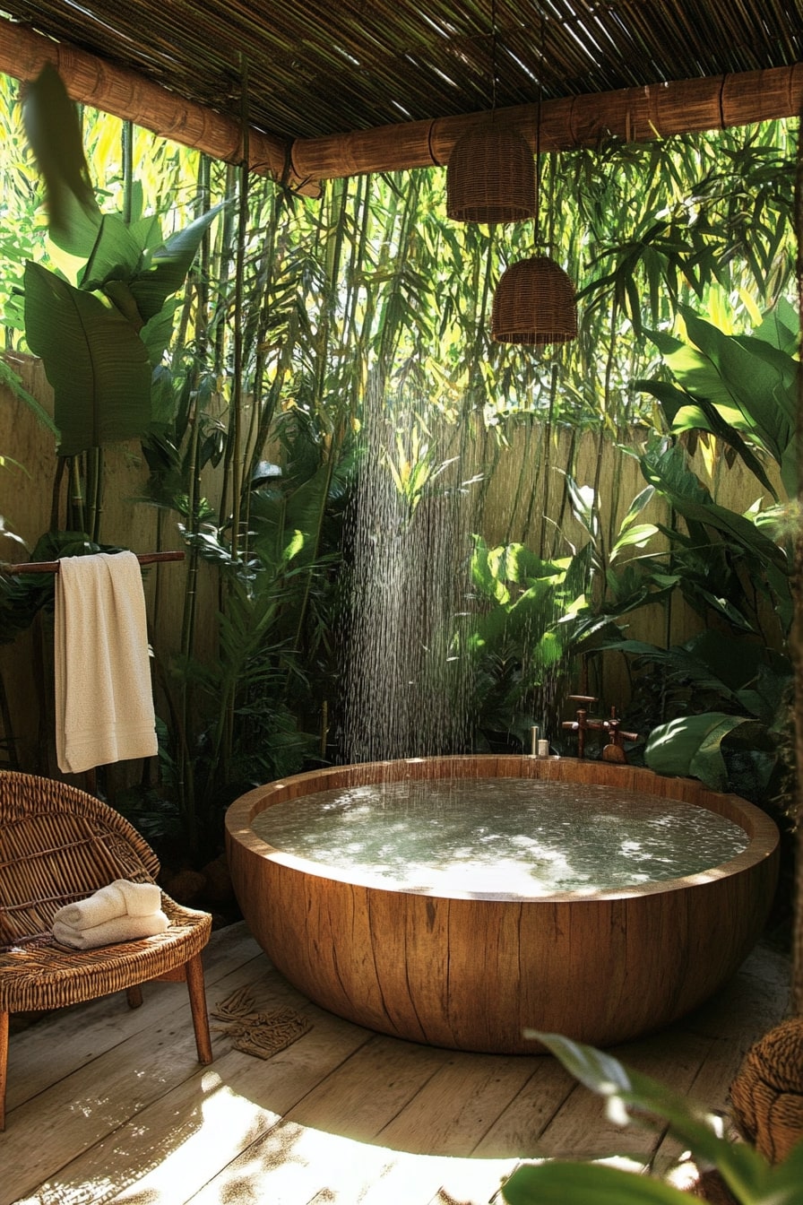 Tropical Retreat Rainfall Bath