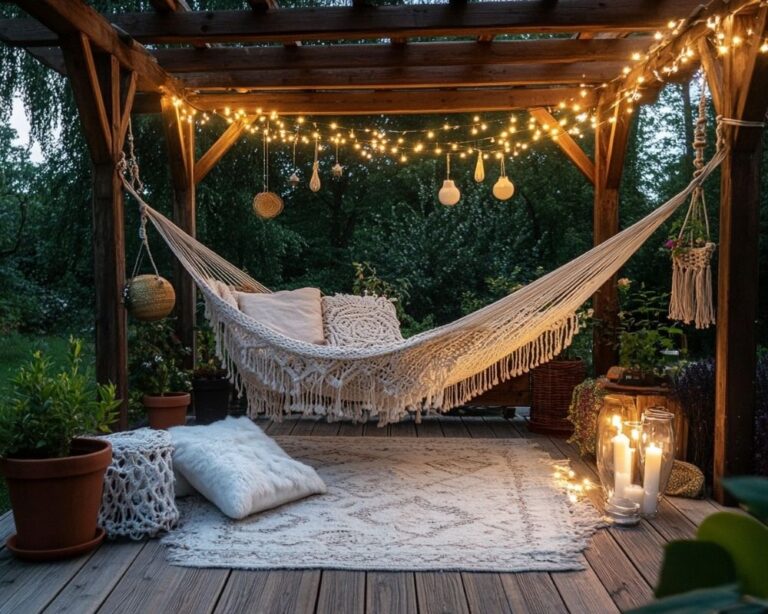 16+ Boho Patio Ideas to Create a Relaxing Outdoor Oasis